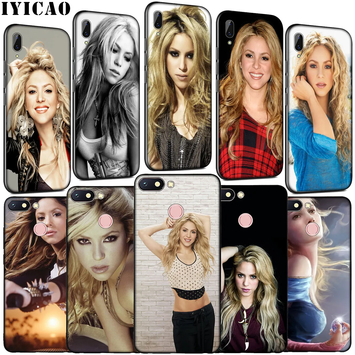 IYICAO Shakira Soft Silicone Phone Case for Xiaomi Redmi Note 8 8T 8A 7 7A 6 6A 5 5A K30 K20 Pro GO S2 Cover |