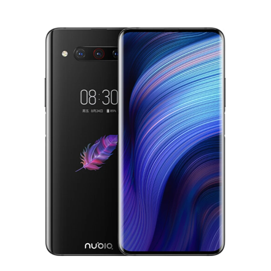 Мобильный телефон ZTE Nubia Z20 LTE версия США 6 42 дюйма 8 ГБ ОЗУ 128 Гб ПЗУ Snapdragon 855 + двойной