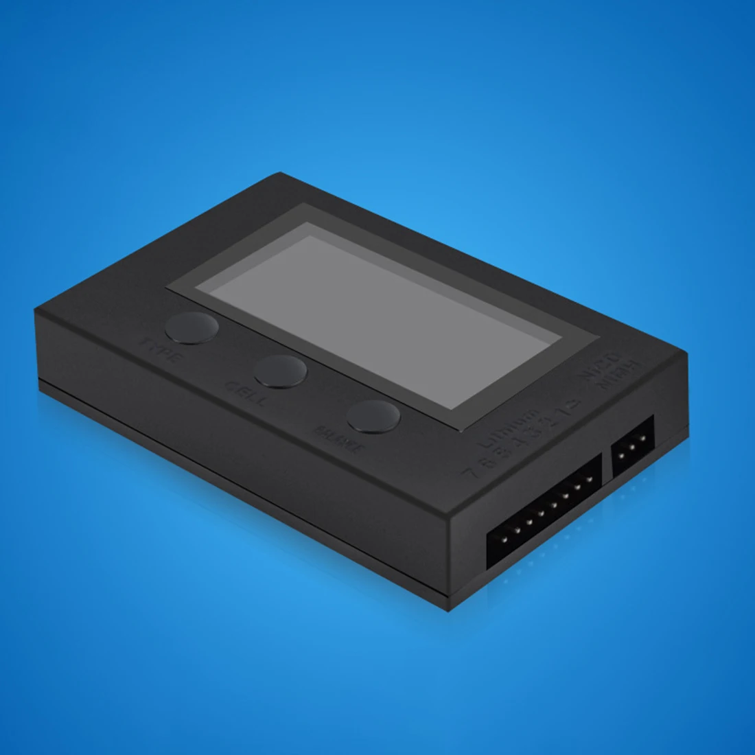 HOTRC-BX200 2-7S тестер напряжения батареи Индикатор низкого напряжения Звуковой сигнал проверка напряжения батареи дисплей электричества-черный