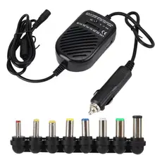 Multifunctional 80W Car Charger 15-24V USB Adjustable Power Supply Adapter for Laptop Notebook Charge