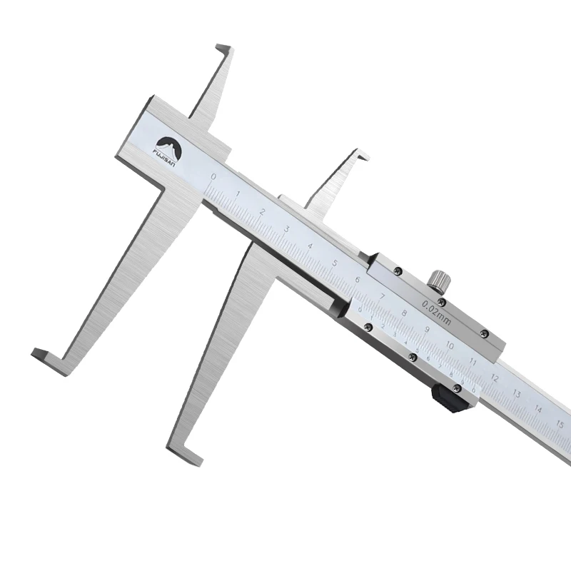 FUJISAN Inside Calipers Groove Long Claw 7 150/200/300mm 0.02mm Inside Vernier Caliper Measuring