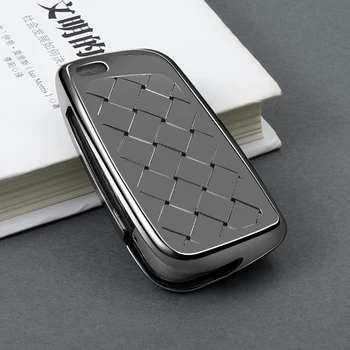 

Super Great Cool 3 BTN Car key Wallet Protect shell keyfob For Volkswagen VW Passat 17-18 TPU cover case Auto Decor Accessories