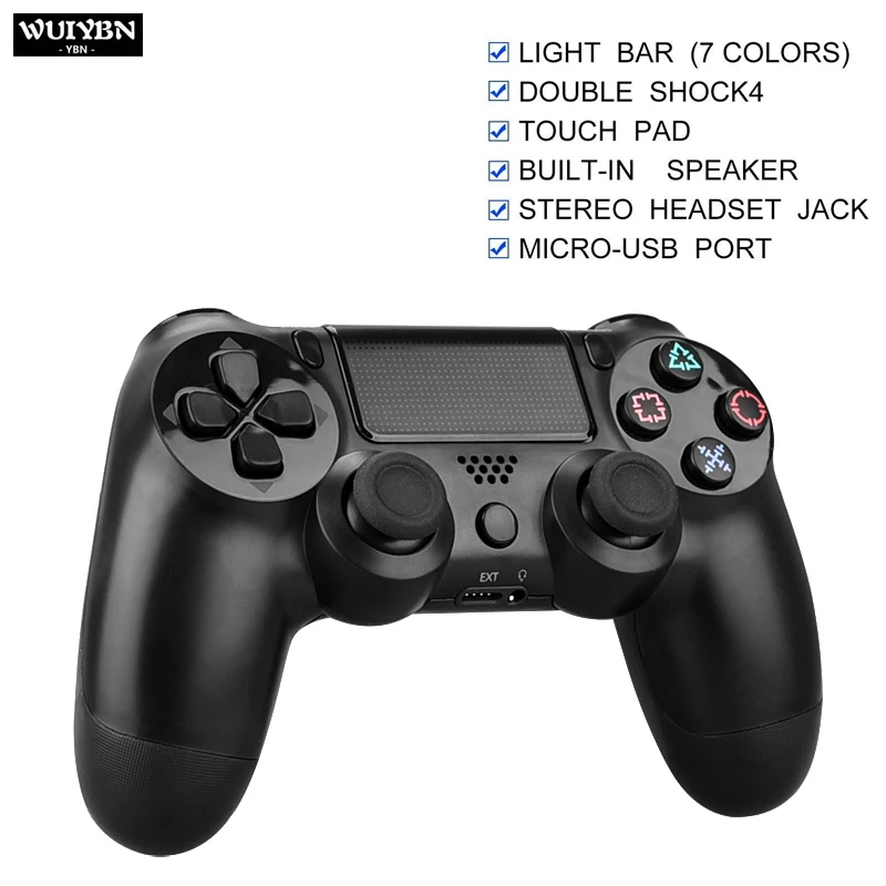 WUIYBN PS4 Геймпад беспроводной контроллер Джойстик для SONY playstation 4 DualShock 4 игровая консоль с силиконовым чехлом