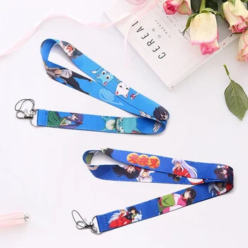 

Fairy Tail Cartoon Lanyard Keys ID Neck Strap Mobile Phone Lanyard Anime Surrounding Keychain Original Ribbon Keychain Lanyard