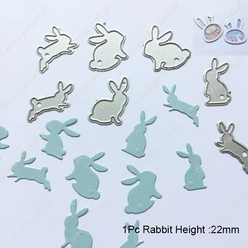 Rabbit Bunny Easter Cutting Die 1