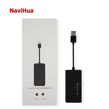 

Navihua USB CarPlay Dongle Wireless Smart Link Apple CarPlay Dongle for Android Navigation Player with Android Auto