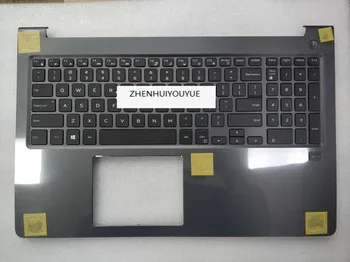 

new for DELL Vostro15-5000 V5568 0FCN57 C cover backligth Fingerprint hole