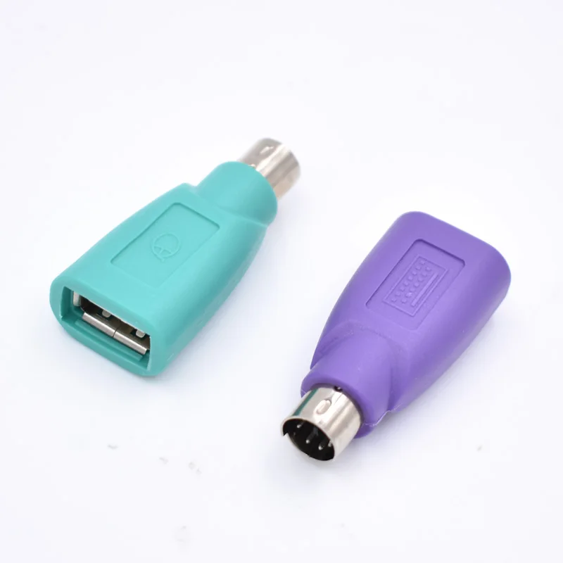 1 пара клавиатуры мыши PS2 PS/2 к USB-адаптеру конвертер для usb |