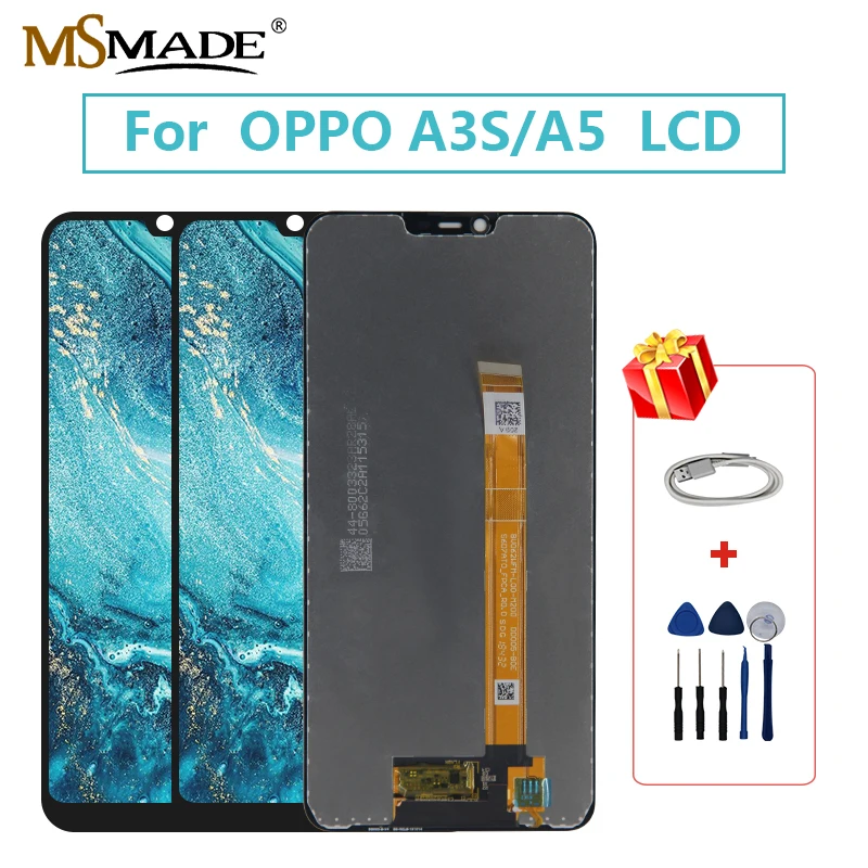 

Original LCD For OPPO A5 CPH1385 CPH1803 LCD Display Screen Touch Digitizer Replace Assembly Parts OPPO A3S LCD Screen