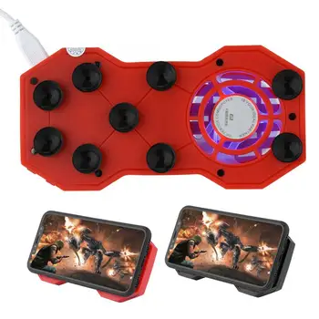 

Mobile Phone Cooling Cooler Adjustable Fans 2000mAh Power Bank Charger Phone For 4.5-6.5 Inches Phones