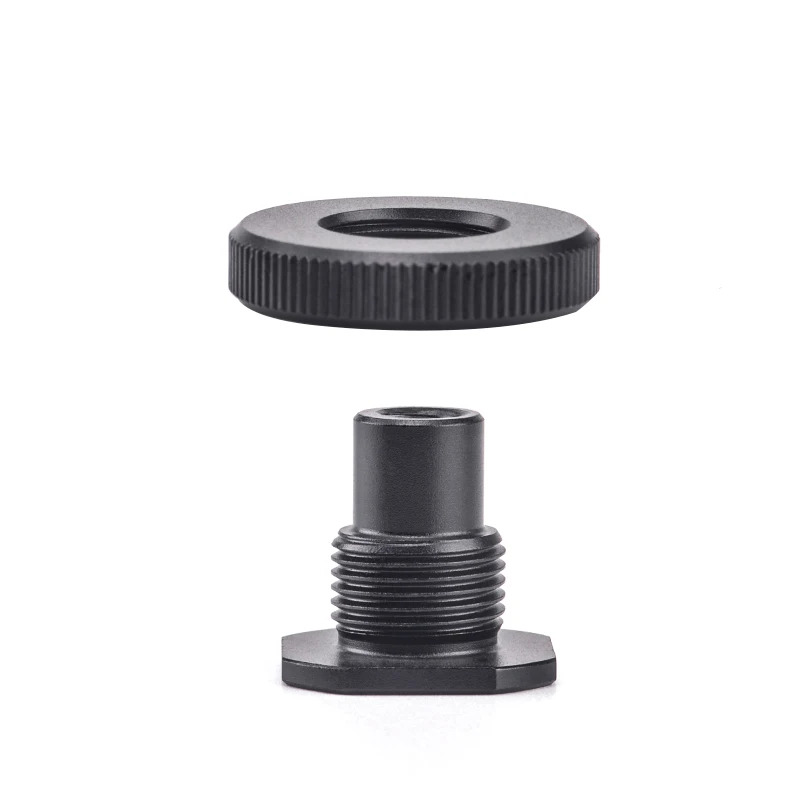 Sunwayfoto HS-03 SKU Hot Shoe 1/4" Thread for DV DSLR Camera Smartphone Microphone LED Light Mount Extension Bar Dual Bracket