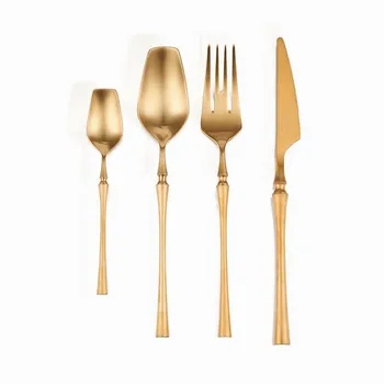 

Dinnerware Set Stainless Steel Cutlery Dinnerware Set Gold Dinner Set Cutlery Knives Forks Spoons Reusable Utensil Kit Flatware