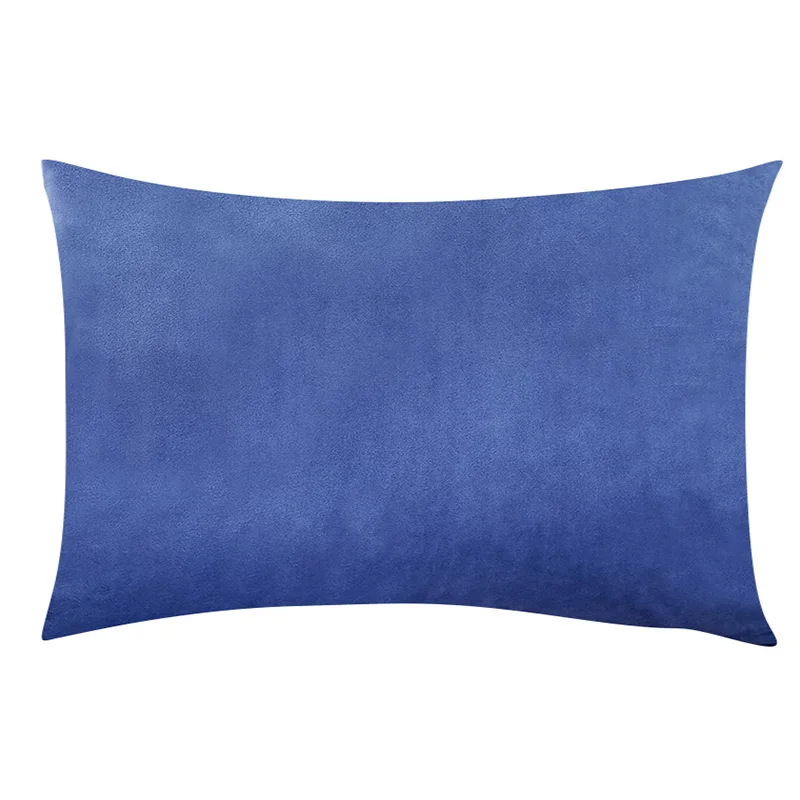 CANIRICA Cushion With Core Velvet Lumber Pillow Home Sofa Pillow For Bedroom Decoration Rectangular Chair Seat Cushions 30x50cm - Цвет: As Picture