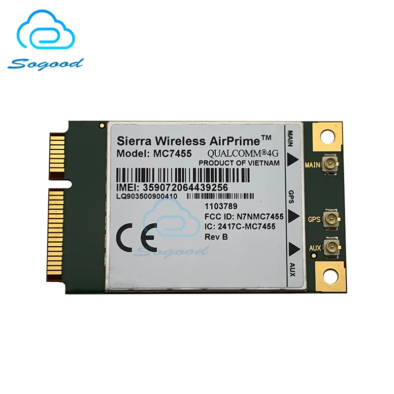Sierra Wireless MC7455 Qualcomm MDM9230 FDD/TDD LTE 4G CAT6 DC-HSPA+ ...