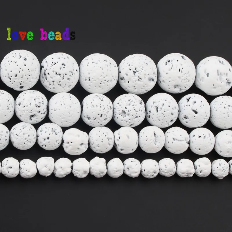 Perline Di Pietra Naturale Morgane Colorate Perline Di Pietra Preziosa Distanziatore Allentato Rotondo Per Creazione Di Gioielli Collana Braccialetto Fai Da Te 15 '' 6/8 / 10mm - Foto 4