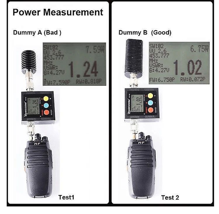 Surecom SW-102 125-525Mhz VHFUHF Antenna Power & SWR MeterDigital VHFUHF SWR & POWER WATT METER (3)