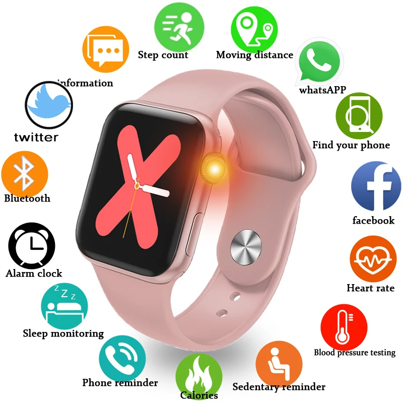

LIGE Smart Watch Men Women Waterproof Health smartwatch Heart Rate Blood Pressure Monitor Pedometer Sports Watch reloj inteligen