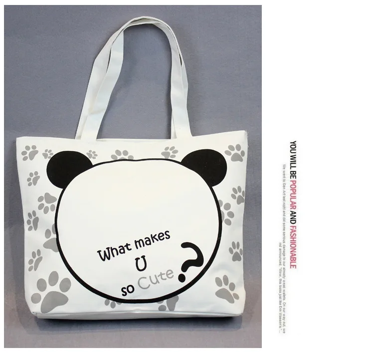 New Style Wholesale Processing Customizable WOMEN'S Handbag Canvas Bag Printed Literature And Art-Style Hot Selling Wholesale
