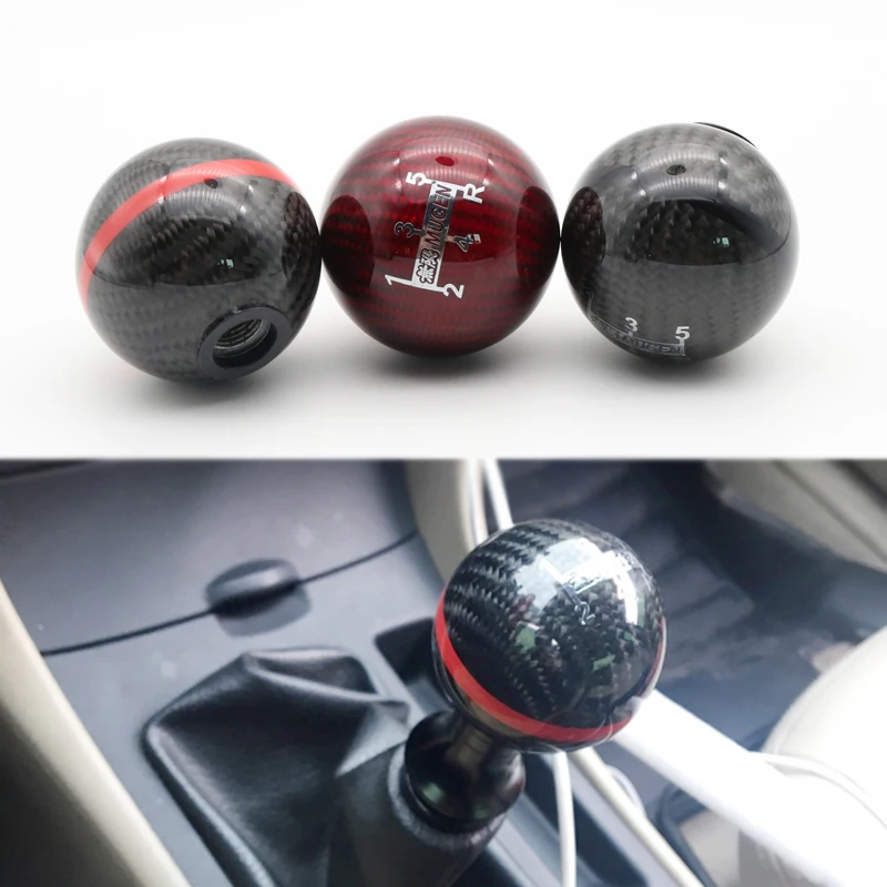 

Рычаг переключения передач JDM 5/6-speed Mugen из углеродного волокна для Honda Acura/Toyota/Nissan/m12x1, 5/m10x1, 5/m10x1, 25