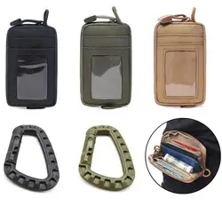 Тактический кошелек сумка для карт водонепроницаемый держатель для карточки-ключа сумка для денег на открытом воздухе Военная