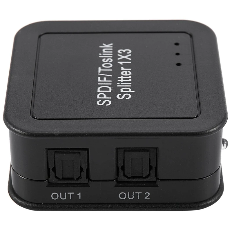 1x3 Цифровой оптический Spdif Toslink o Splitter Switcher с дистанционным управлением цифровой