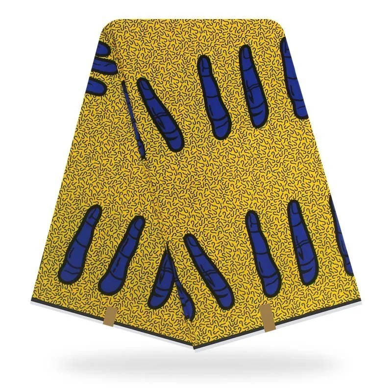 Настоящий воск высокого качества настоящий воск настоящий голландский воск африканская парафинированная Ткань Горячая дизайн для женщин платье - Цвет: as picture