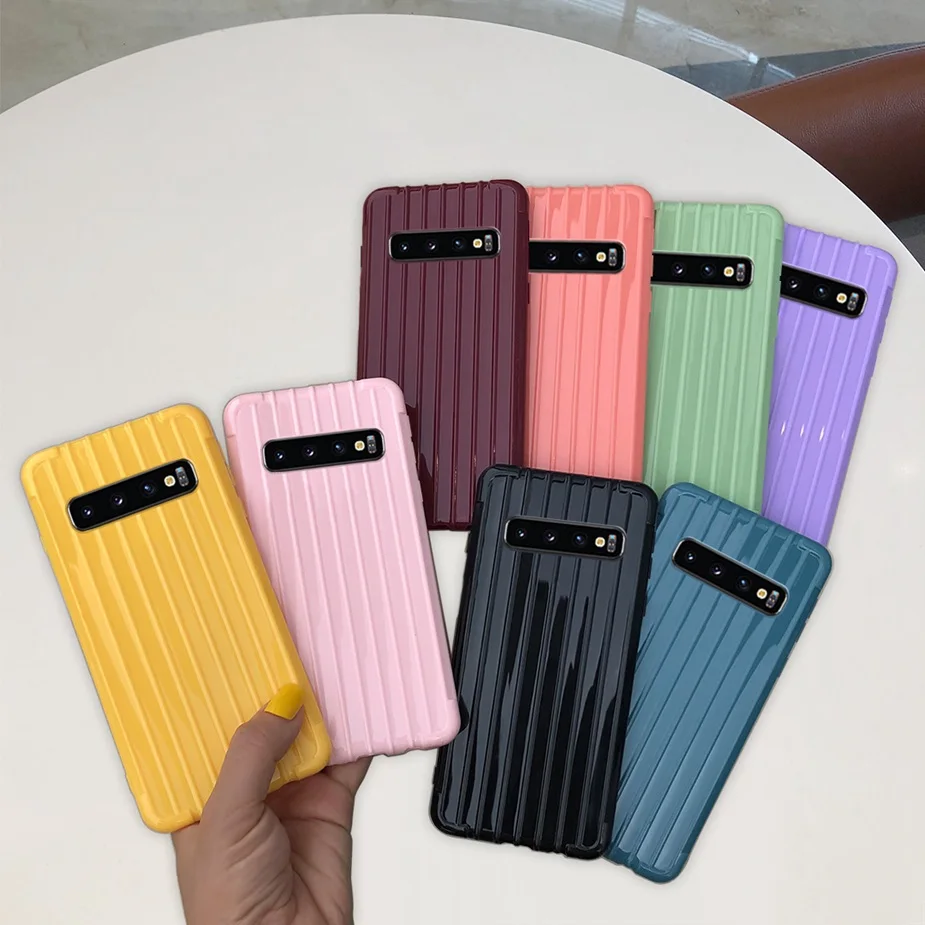 Чехол для телефона Samsung Galaxy S10 S10E + высококачественный тонкий чехол S10e Plus накладка