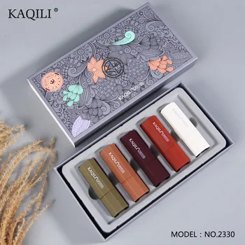 

Velvet Mousse Lipstick Velvet Fog Surface Matte 5 Gift Box Lipstick Kit