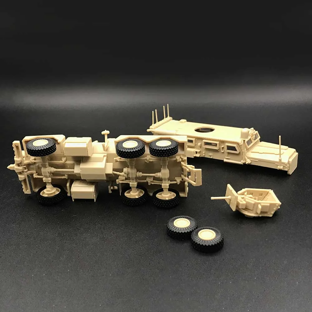 1/72 современный подарочная коробка в виде 6x6 армии США Пума в стиле милитари Детские 4D Mrap модель комплект домашней Дисплей сборки Пластик игрушка