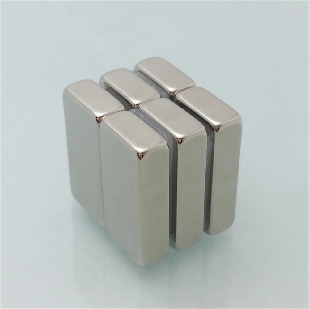 Wholesale 20X20X10mm Hole:6mm Strong Block Rare-Earth Neodymium Magnets N50 