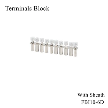 

FBI 10-6 Center Contact Short Circuit Matching Din Rail Screw Terminal Blocks Parallel Strips Fixed Bridge UK Series Accessories