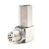 Mini Catalytic Converter 90 Degree CEL Check Engine Light O2 Oxygen Sensor Spacer Adapter Universal 4