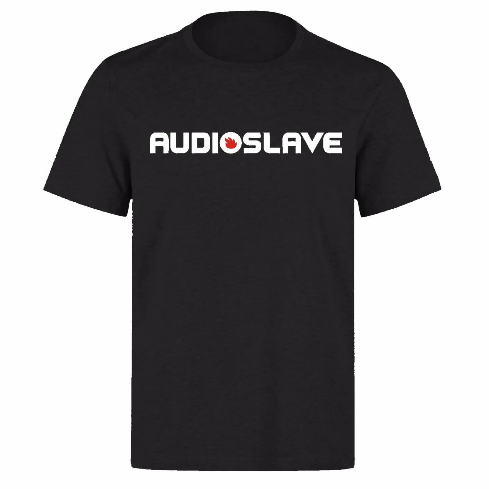 Audioslave Chris Cornell Надпись Логотип Черная футболка унисекс |