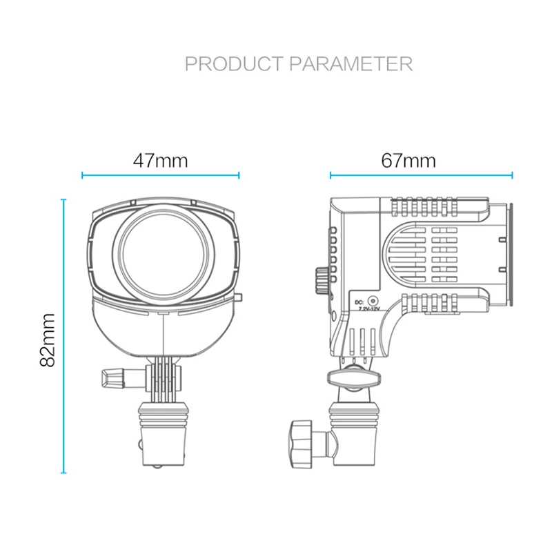 Nanguang Nanlite Litolite 28F 28W Светильник для фотосъемки с регулируемой яркостью светодиодный светильник COB для студийной фотосъемки