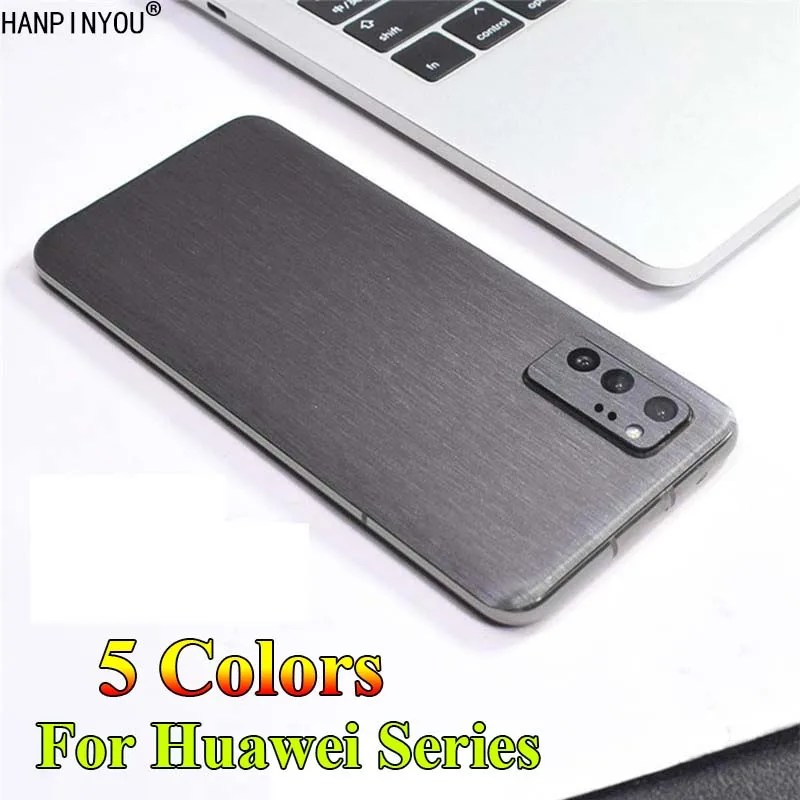 Для Huawei Honor View30 View40 Mate 20 X 20X Nova 6 7 SE Pro задняя матовая металлическая наклейка