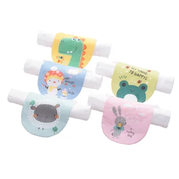 

Baby Sweat Towels Cotton Gauze Printed Sweat-absorbent Towels Bamboo Fiber Mat Slings for Infants and Children