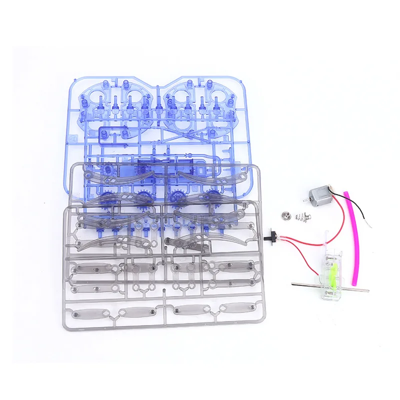 Электрический робот паук игрушка DIY учебный комплект сборные строительные головоломки игрушки подарок