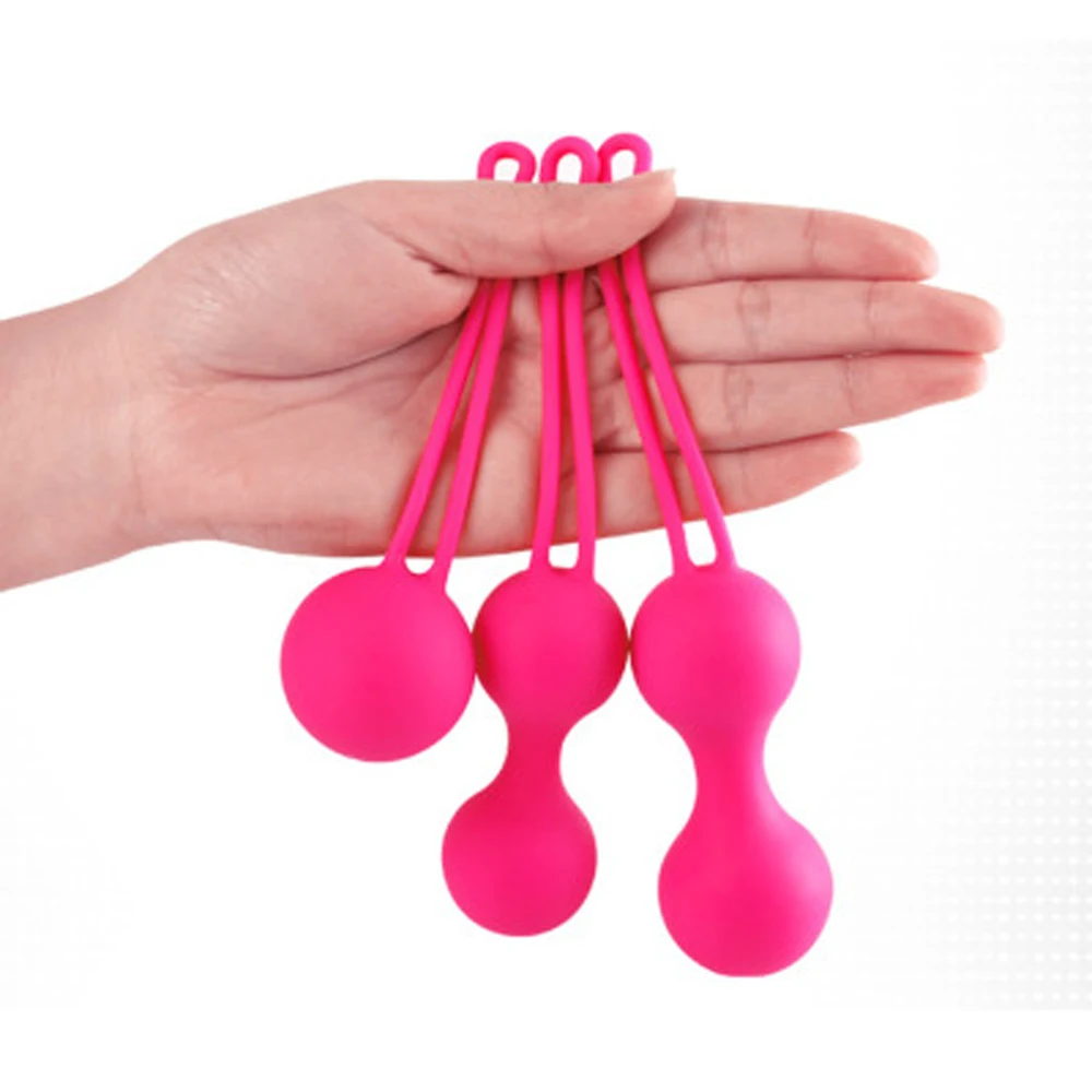 Safe Silicone Smart Ball Vibrator Kegel Ball Ben Wa Ball Vagina Tighten Exercise Machine Sex Toy for Women Vaginal Geisha Ball