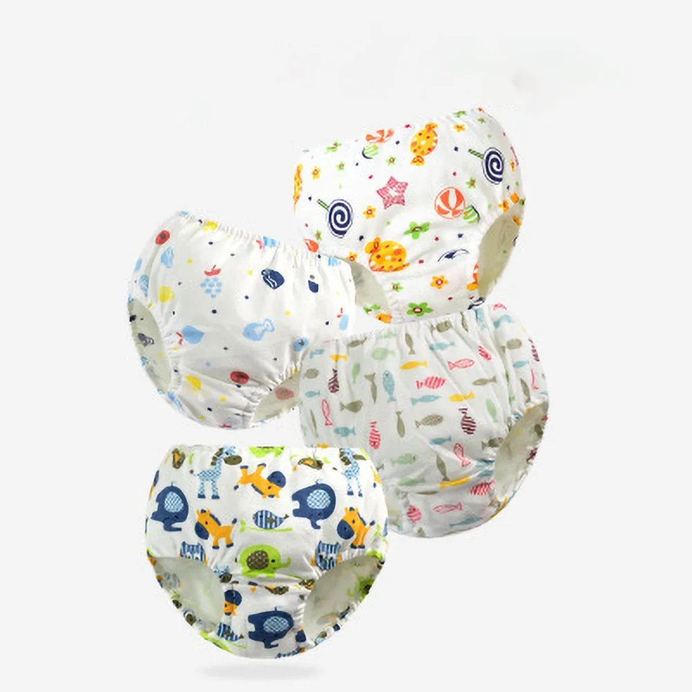 Baby Underwear Cotton Boys and Girls Bread Pants Young Children Briefs Children Baby Shorts