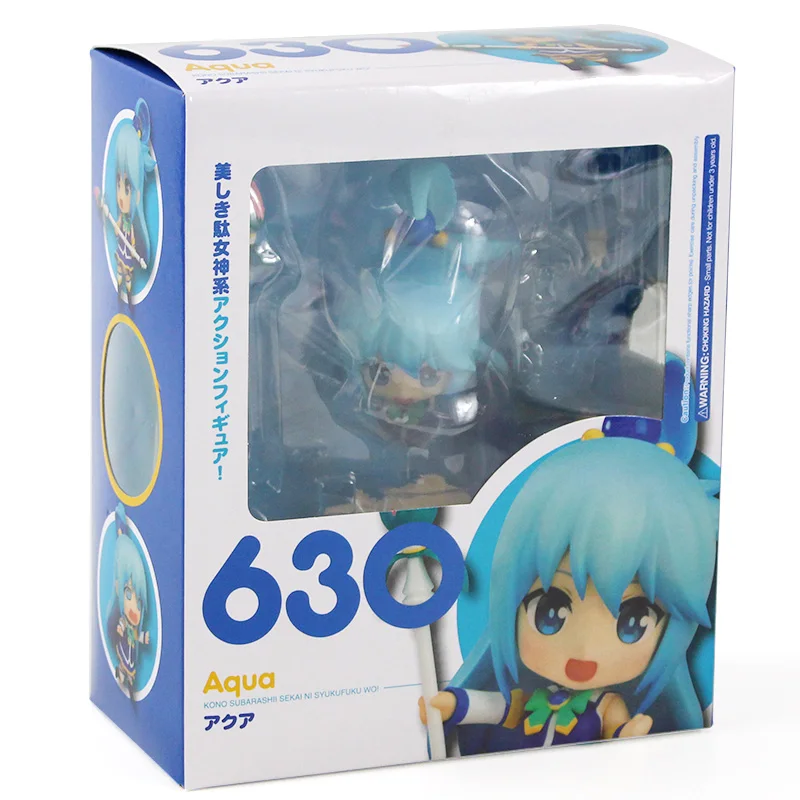 Nendoroid 630 Аква фигурка коносуба дарите благословение на этом чудесном мире богини аниме красоты модель игрушки