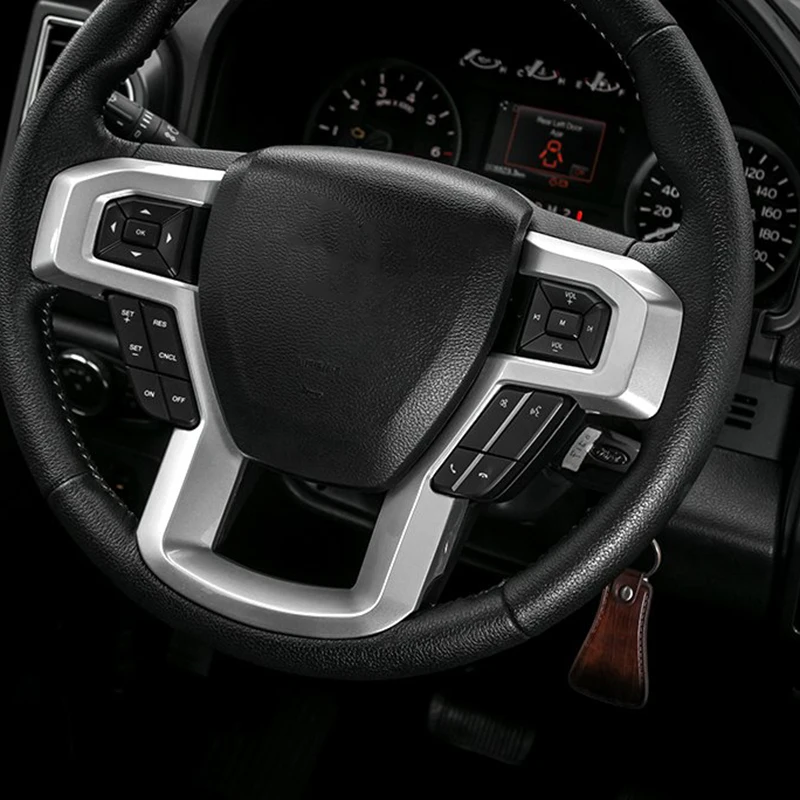 Накладка на руль автомобиля Рамка для Ford F150 аксессуары для интерьера