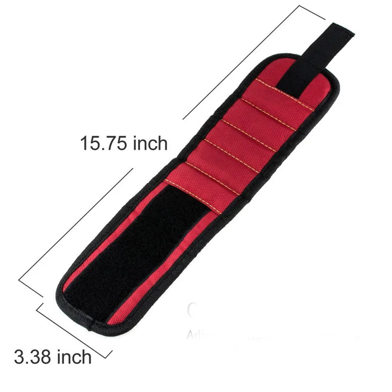 Multifunction  Magnetic Wristband Tool bag Belt with Strong Magnets for Holding Screws Drill Bits Wrist Bracelet roller cabinet