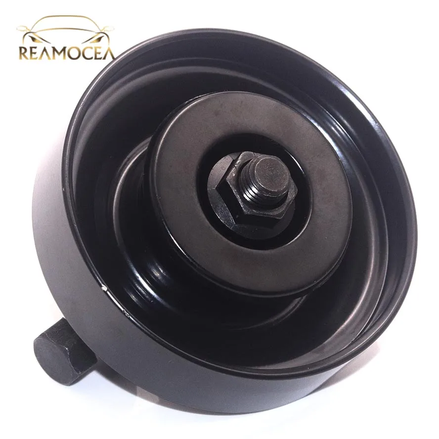 Reamocea 97834-29010 автомобиля Сталь натяжитель приводного ремня Регулировка шкива для Hyundai Accent Elantra Tucson Kia Rio Spectra Soul 1995 2012