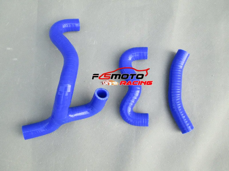 blue Для KTM 50SX 50 SX 2012 2013 12 13 силиконовый шланг радиатора - Цвет: blue