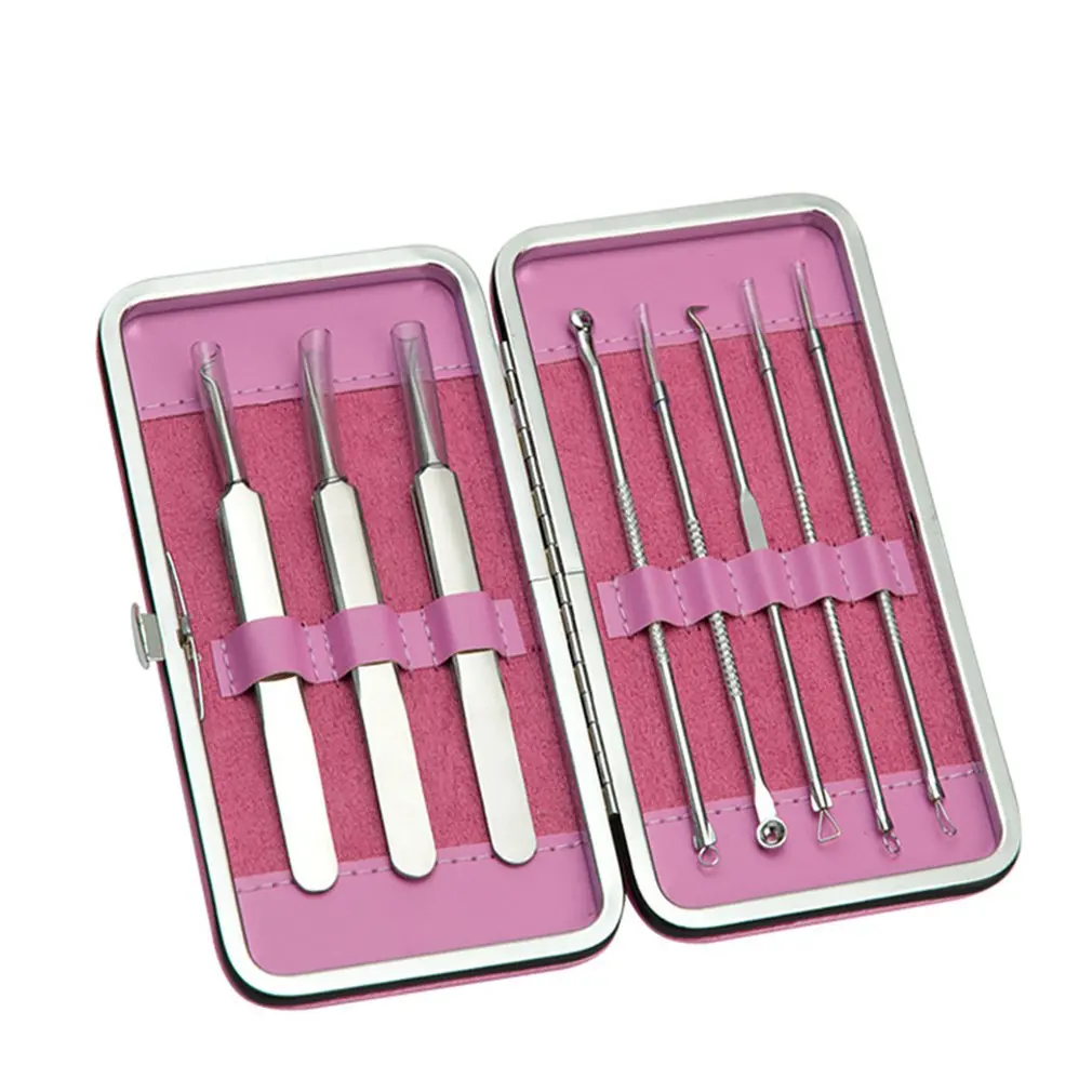 8 PCS Stainless Steel Double Head Pick Acne Needle Acne Needle Acne Needle Artifact Set Beauty 1 8 PCS Stainless Steel Double Head Pick Acne Needle Acne Needle Acne Needle Artifact Set Beauty 4