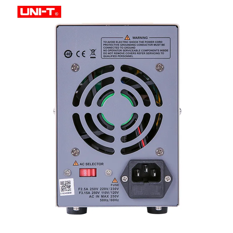 Источник питания постоянного тока UTP3313TFL-II/3315TFL-II 30V3A 30V5A одноканальный линейный стабилизированный источник питания постоянного тока с двойным дисплеем