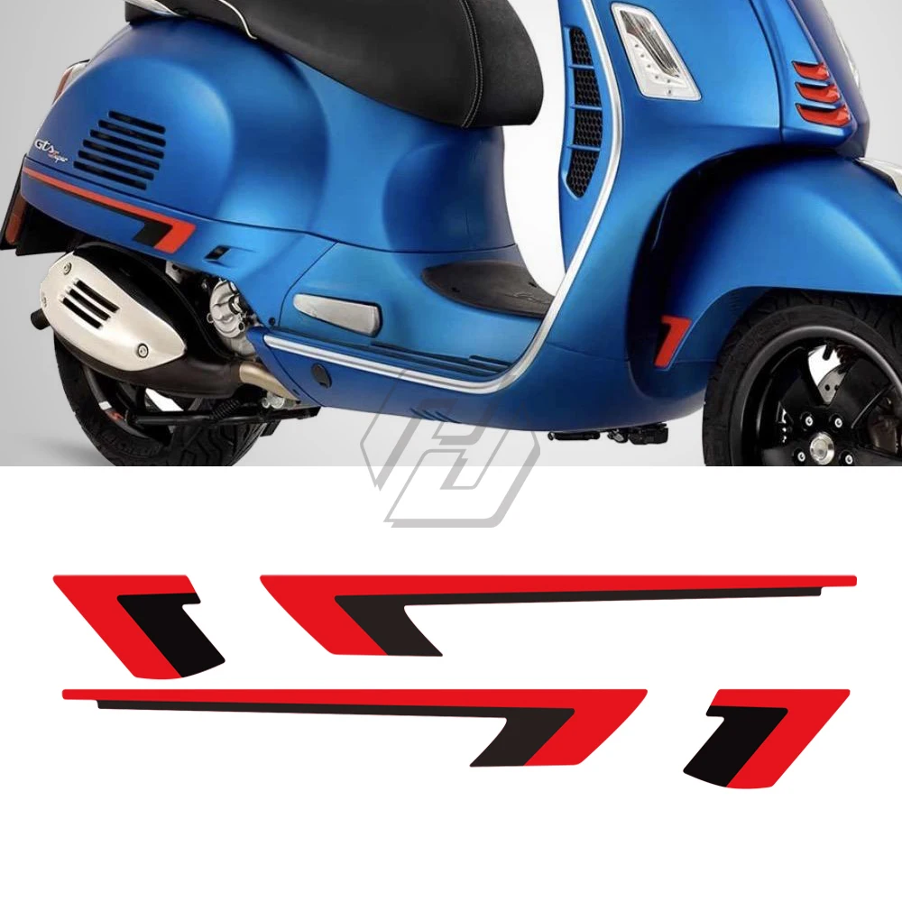 Акрилатовые наклейки для мотоциклов набор графических наклеек чехол Vespa GTS 300