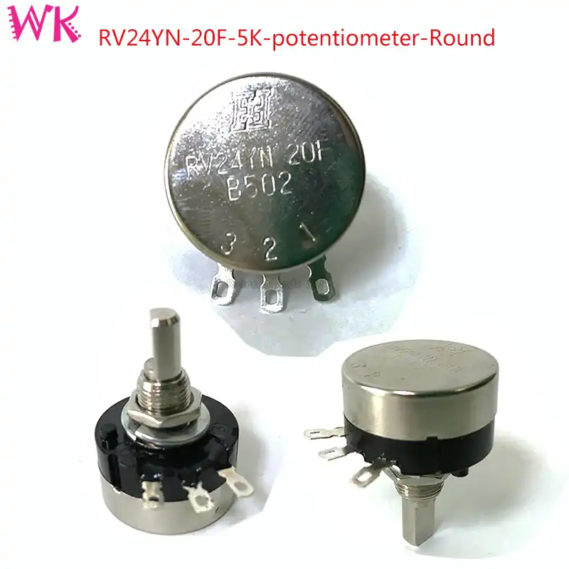 10 шт./лот RV24YN 20F 5K потенциометр Круглый гоночный руль аркадные игровые