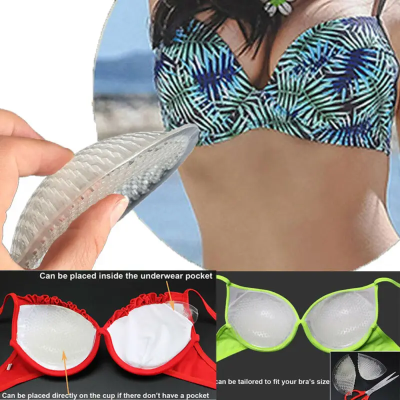 1 Pair New Invisible Silicone Inserts Push Up Pads Breast Enhancer New Gel  Bra - Women's Intimates Accessories - AliExpress