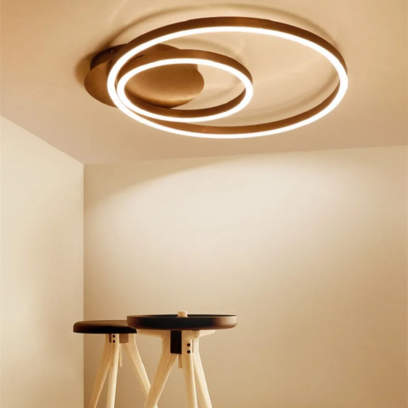 

Minimalist bedroom LED Ceiling light Simple modern 36W 48W Dining room Study Table Northern European Luxurious ceiling lamp